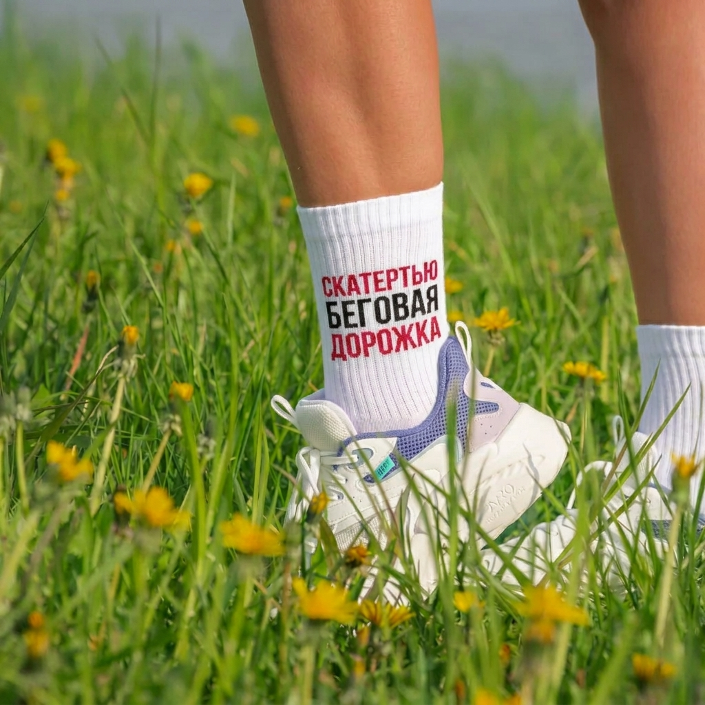 Носки «Скатертью беговая дорожка»