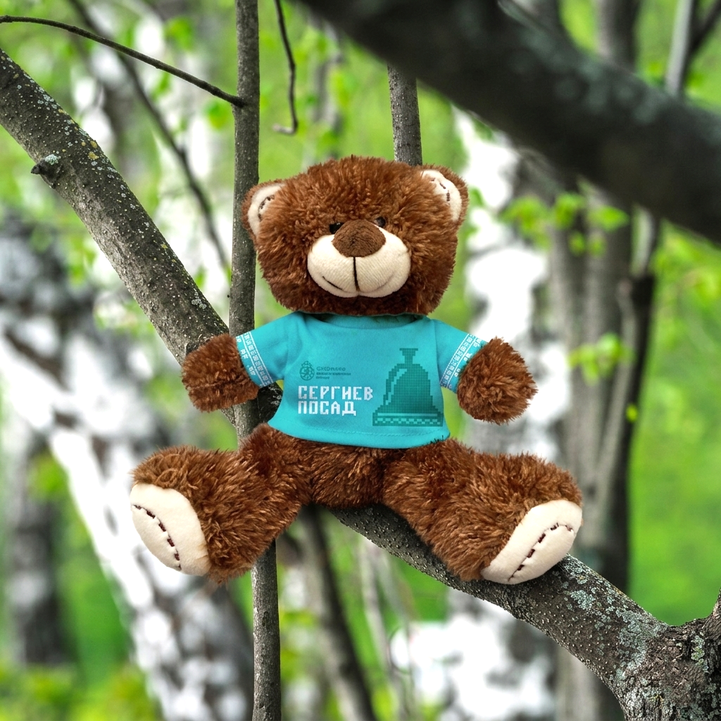 Мишка старта "Сергиевым путём"